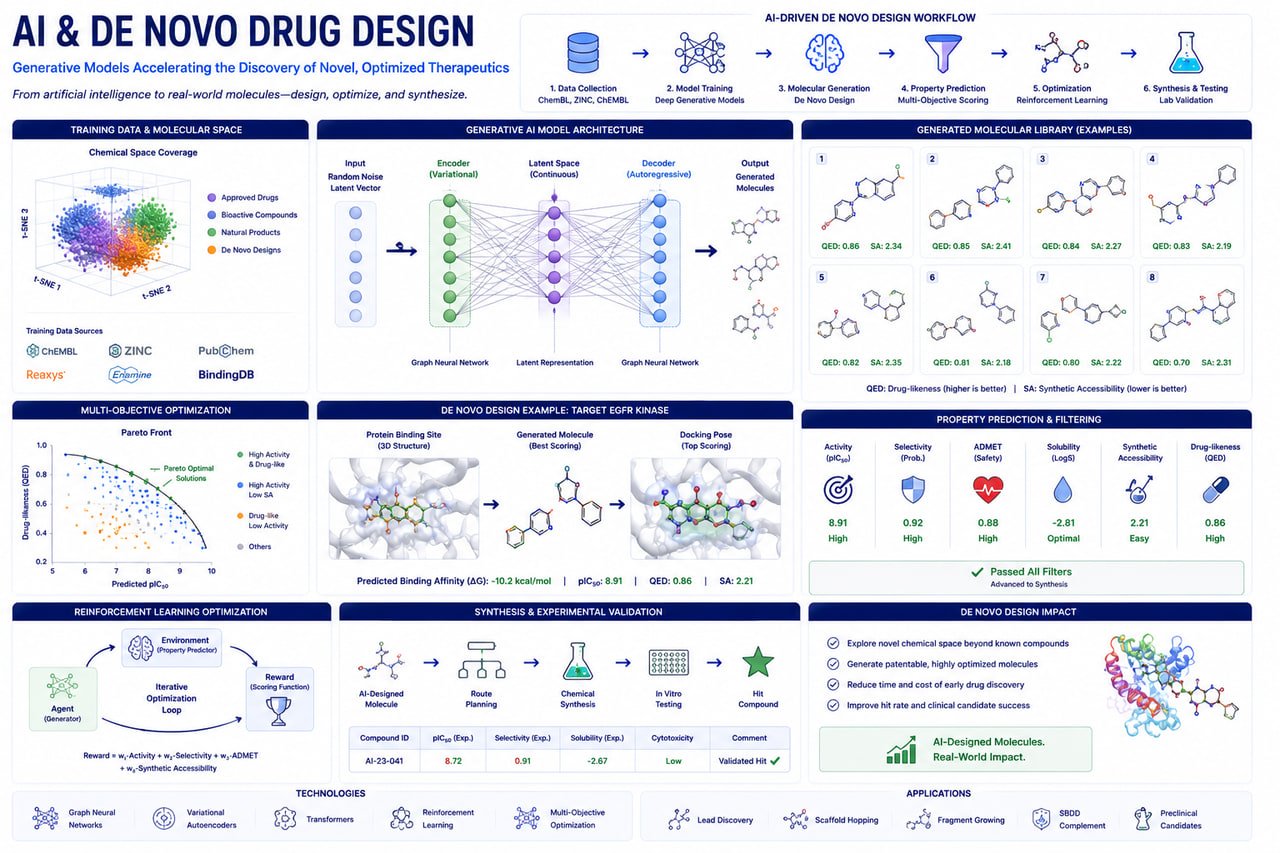 AI & De Novo Drug Design